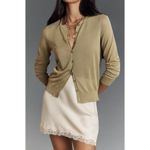 Vintage Charmode Ivory Lace Slip Skirt S/M - Picture 9 of 12